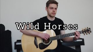 The Rolling Stones  Wild Horses  Fingerstyle Cover [upl. by Adnahsor]