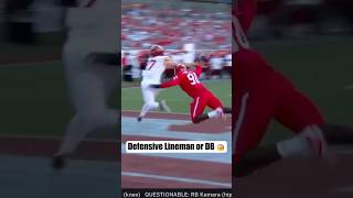 Defensive Lineman Turns DB 😱 Zykeius Strong’s Diving Endzone Pass Breakup [upl. by Windham]