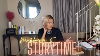 The final curtain call 🎬  Storytime and Indomie noodles mukbang 🍜 [upl. by Burford161]