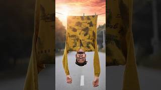 Golden Man Floating Without a Chair shortsvideo [upl. by Benjamen]