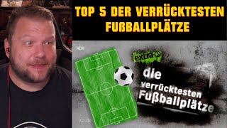 TOP 5  Die verrückteste Fußballplätze  reaction [upl. by Anaela]