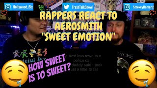 Rappers React To Aerosmith quotSweet Emotionquot [upl. by Ahsiryt608]