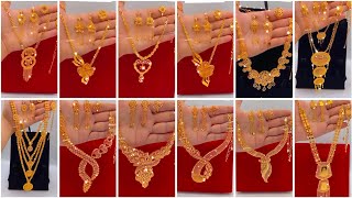 Gold Necklace Set With Price And Weight Gold Necklace Design necklace goldnecklace vlog EP  8 [upl. by Erastes]