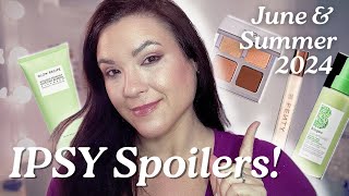 JUNE 2024 IPSY SPOILERS  June BoxyCharm amp Summer 2024 Glam Bag amp BoxyCharm Early Sneak Peeks [upl. by Jarret991]