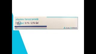 Epiduo Gel For Acne Vulgaris On ClickOnCare [upl. by Sello60]