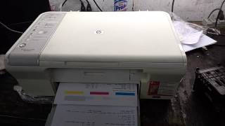 AUTO TESTE HP DESKJET F4280 [upl. by Marieann]