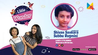 Meet your Wonder Kid Shivan Sankara Subbu Rugmini  M4Tvs Little Wonder  M4Tv Australia [upl. by Kempe284]