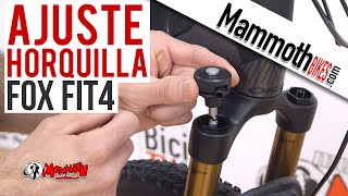 Cómo ajustar una horquilla con sistema remoto FIT4 PTL y PTU FOX 2020 [upl. by Lion]