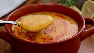 وصفة شوربة عدس تركية فاجأتني بطعمها سهلة ولذيذة وصحية Healthy and Easy Turkish Lentil Soup [upl. by Bumgardner]