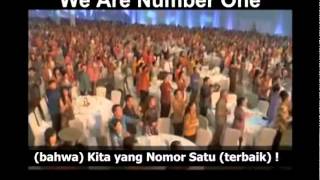 Prudential Song quotWe Are Number Onequot  Terjemah Bahasa Indonesia [upl. by Hgielar]