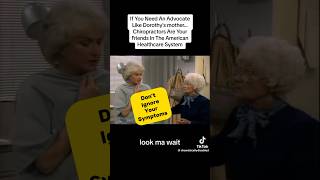 chiropractichumor  Dr Karin as Sophia Petrillo from the Golden Girls ❤️‍🩹 [upl. by Kellyn]