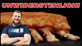 Saftiges Schweinefleisch vom Grill mit knackiger Beilage  Das Grillmenü 3 [upl. by Airyt]