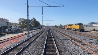 Caltrain cabride San Jose  San Francisco 271 Limited A service Cabcar 4012 41421 [upl. by Ransell763]