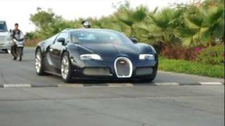 Bugatti Veyron in Hyderabad India Part 1 [upl. by Ahsitil65]