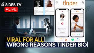 Viral for all wrong reasons Tinder Bio  Breaking News  4sidestvenglish [upl. by Curren]