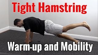 Tight Hamstring WarmUp amp Mobility Exercises [upl. by Somar148]