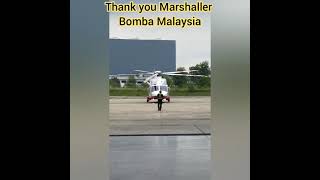 Marshaller Helicopter Bomba Malaysia [upl. by Terrye]