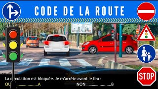 2024 Nouveau examen code de la route ✅ test 3 😘 France permis codedelaroute france [upl. by Giarla]