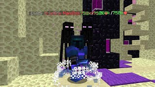 Currently my Enderman Slayer POV with 3rd phase insta kill Hypixel Skyblock [upl. by Shue]