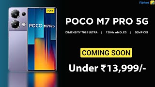 🔥 POCO M7 Pro 5G With D7025 Ultra  ⚡ POCO M7 PRO 5G Specs Price Launch Date in India Feature [upl. by Ciardap433]