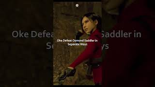 Osmund Saddler Boss Fight‼️‼️ gameshorts shorts aliceyon residentevil4remake [upl. by Fauver92]