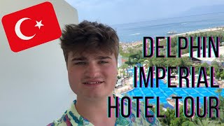 Delphin Imperial Hotel Antalya Turkey  Hotel Review amp Tour  WOW What a Hotel [upl. by Meraree]