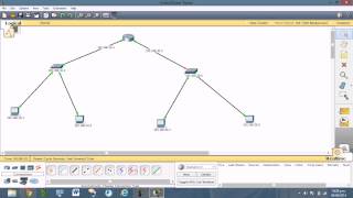 CONFIGURACION DE ROUTER Y SWITCH EN CISCO PACKET TRACER [upl. by Cirdnek]