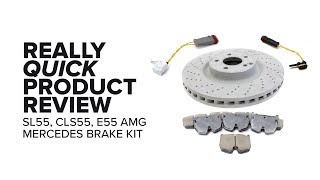 Mercedes Brake Kit SL55 AMG E55 AMG CLS55 AMG and SL600 Specs Features and Product Review [upl. by Ennayd]