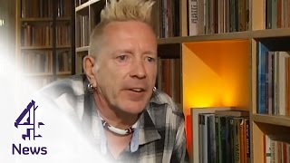 John Lydon on the Sex Pistols Jimmy Savile amp his childhood  Channel 4 News [upl. by Yblek494]