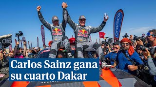 Carlos Sainz gana su cuarto Dakar a los 61 años [upl. by Rhys]