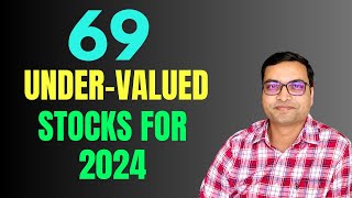 69 Undervalued Stocks for 2024 [upl. by Yelsiap]