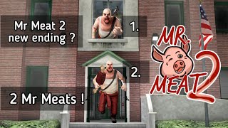 Mr Meat 2 new ending with 2 Mr Meat 🍖🍖  funny police 🤣👮‍♂️ [upl. by Idonna]