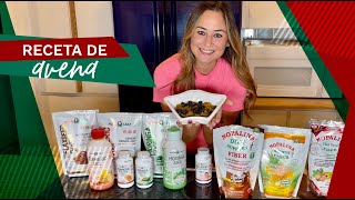 Receta de Avena  Productos Nuevos Nopalina [upl. by Leticia]