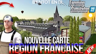 UNE MAGNIFIQUE MAP FRANÇAISE DISPO DEMAIN POUR VOUS  🇫🇷😍  Farming simulator 22 [upl. by Selrahcnhoj789]