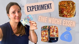 Sehr günstig Essen  eine Woche mit 20€ [upl. by Eliza]