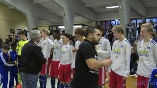 Jugendfußball Hamburg 22 Febr 14 Siegerehrung Hamb Hallenmeisterschaft  U 13 [upl. by Nalym]