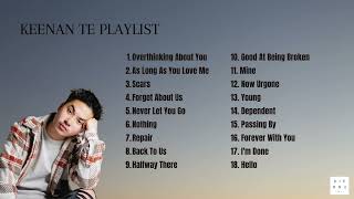 KEENAN TE PLAYLIST I UPDATED I [upl. by Kroy]