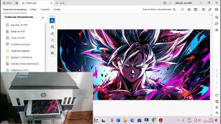 Como imprimir poster o afiche desde PDF WORD o una imagen en impresoras Hp 😎🖨️✅ [upl. by Berri]