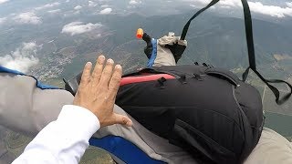 Friday Freakout Skydive Students Parachute Pilot Chute Caught Around Arm Saved By Instructor [upl. by Henrique873]