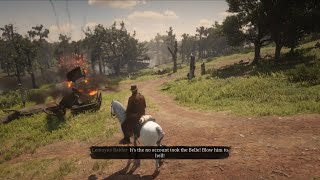 I never got bored getting ambushed by Lemoyne Raiders in Red Dead Redemption 2 [upl. by Yatnwahs]