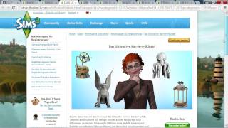 Sims 3 Tutorial Registierungsobjekte aus dem Store  Shop downloaden [upl. by Ittap870]