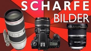 EOS 70D Die 10 besten Objektive APSC  für alle Canon CropKameras [upl. by Thaddaus]