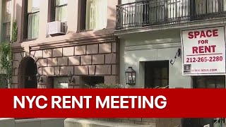 NYC Rent Guidelines board meets [upl. by Ttimme]