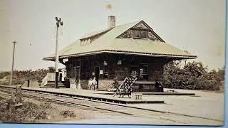 ca 1913 WARETOWN NEW JERSEY  RAILWAY STATION [upl. by Ettenwad]