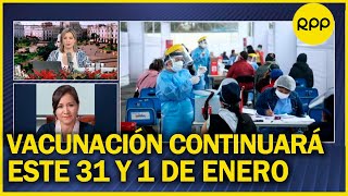 31 de diciembre y 1 de enero continuará Jornada de vacunación [upl. by Ferrell]