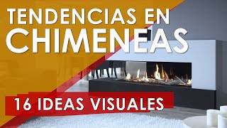 ✔️ 16 ideas de CHIMENEAS DECORATIVAS👈 minimalistas y artificial para la sala ¿Qué es una chimenea👌 [upl. by Birck]