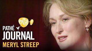 1989  Meryl Streep  Pathé Journal [upl. by Shaughnessy962]