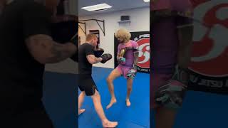 Masterclass on how to train like a champ with quotSugaquot Sean OMalley  SANABUL shorts [upl. by Yeldud536]