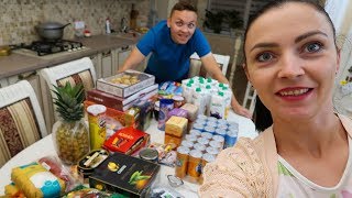 LA SUPERMARKET ANGRO  DUPA CUMPARATURI LUNARE VLOG [upl. by Oiceladni246]