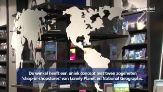 Nieuwe Ako Books amp Travel open op Schiphol Plaza [upl. by Aissela]